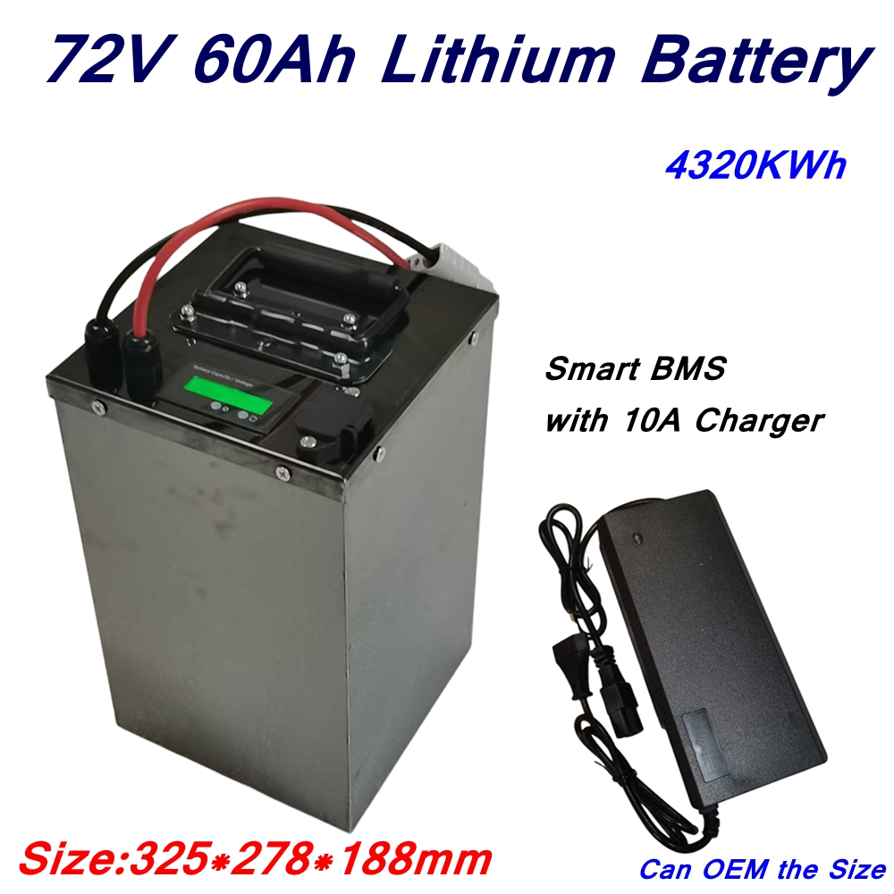 72V 40Ah Lifepo4 Battery Pack - Batteria ai polimeri di litio agli
