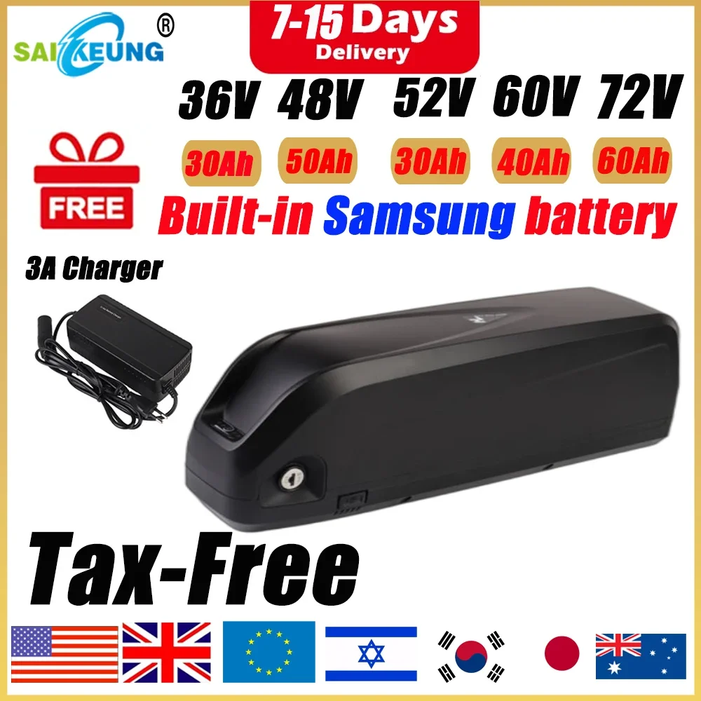 Hailong Polly 48V 52V 60V 36V  - 72V 40Ah Lifepo4 Battery Pack recensione e prezzo
